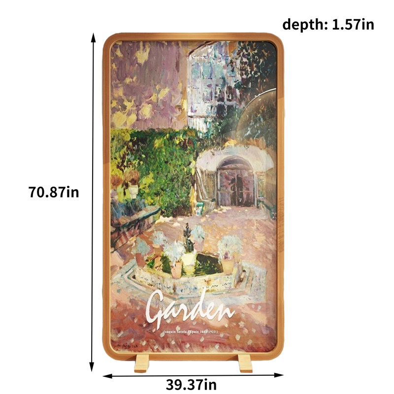 Gabrian, H 70,87 po x l 39,37 po x P 1,57 po