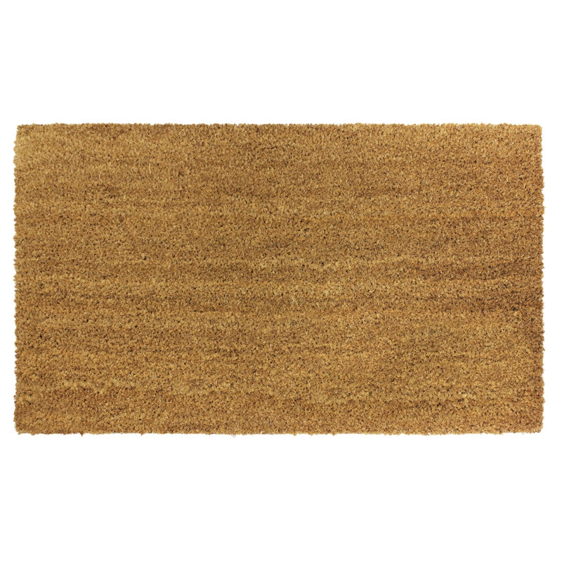  Coir Door Mat Non Slip Heavy Duty, 40" W x 60" L