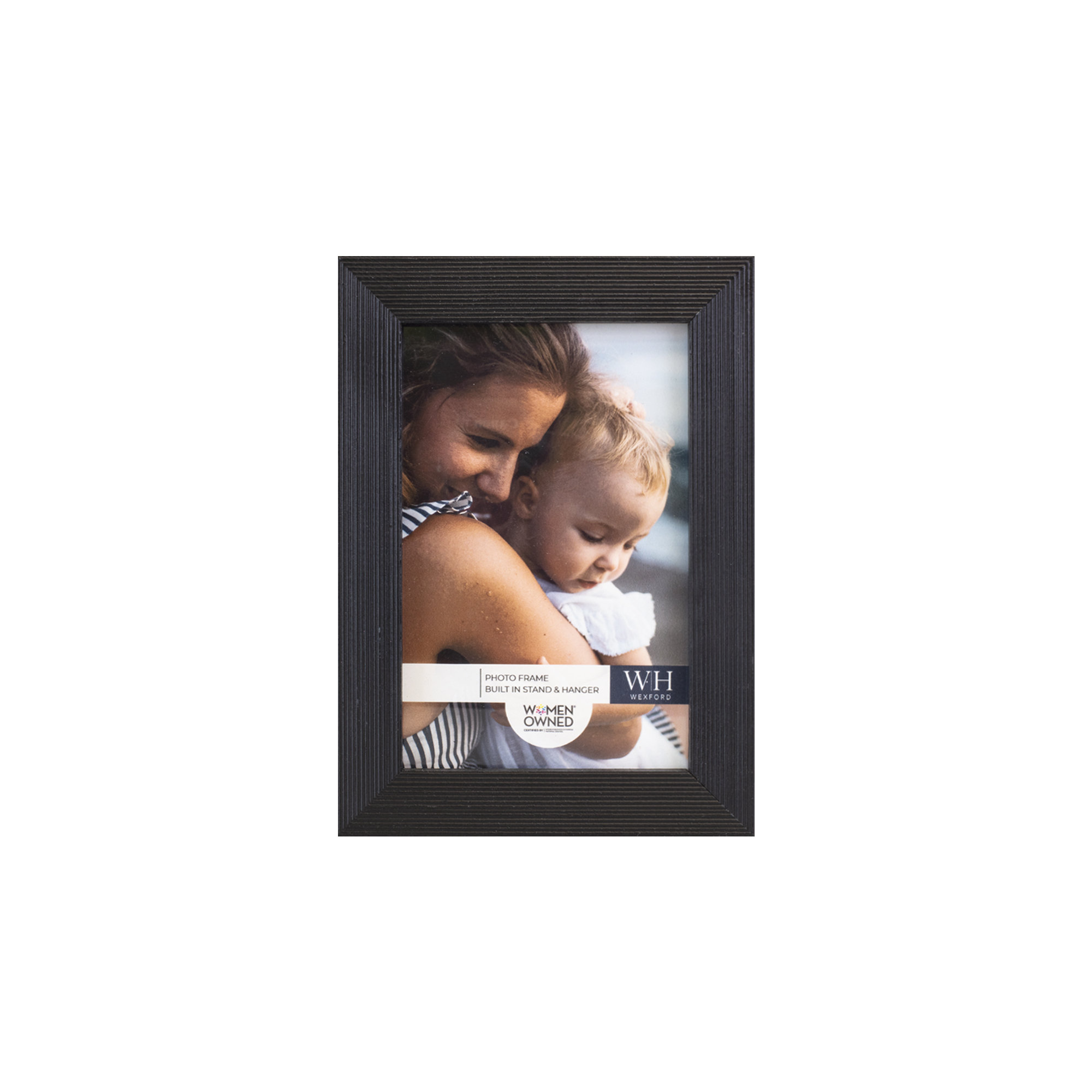 Apolline Wood Picture Frame, 3" x 5", Ebony