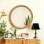 Miroir mural rond, miroir d'appoint pour salle de bain, chambre à coucher-222568071