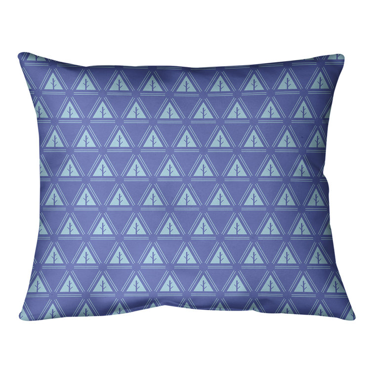 Barbra Geometric Reversible Throw Pillow