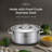 Shine 3ply Stainless Steel 7.1" Saucepot-118565008