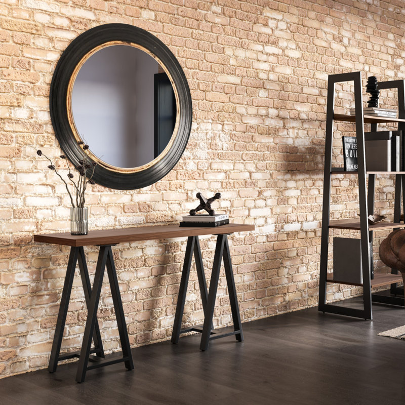 Console en métal Sawhorse SOLID WOOD