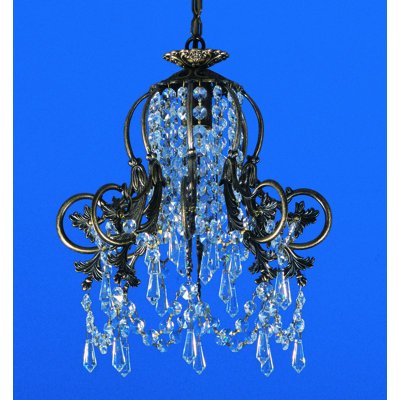 1 - Light Antique Brass Unique/Statement Pendant