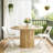 43.3'' Round Pedestal Dining Table-2129888154