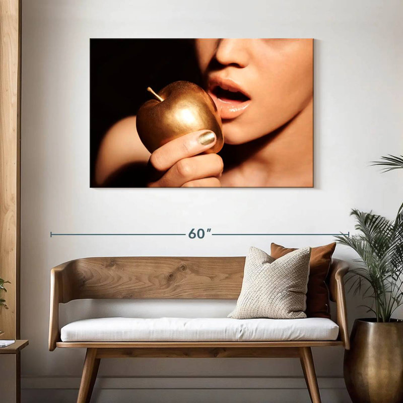 Apple, 30" H x 45" W