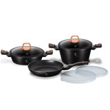 7 - Piece Non-Stick Aluminum Cookware Set
