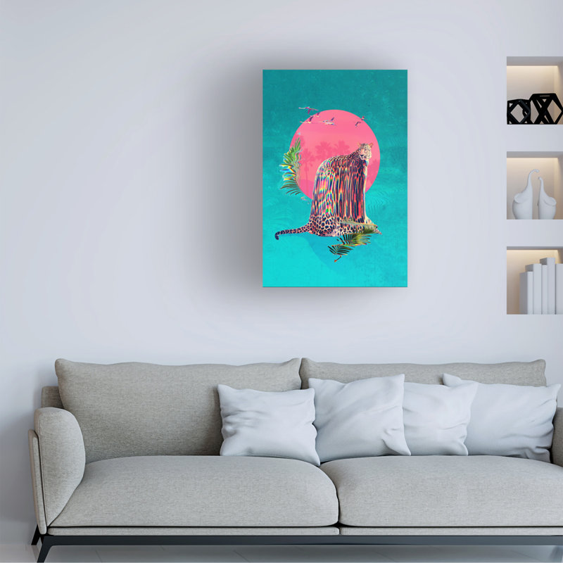 Art sur toile Ali Gulec Jaguar, H 30 po x l 47 po