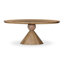 Bibianna Oval Solid Wood Dining Table
