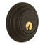 Nostalgic Warehouse Classic Rosette Double Cylinder Deadbolt-787828058