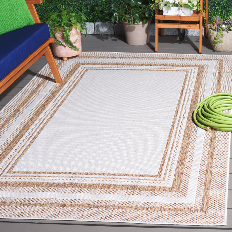 Tapis d'intérieur / extérieur Aliezah Performance, Rectangle 5 pi 3 po x 7 pi 6 po