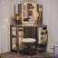 Brackmann Dressing Table with Mirror-26208921