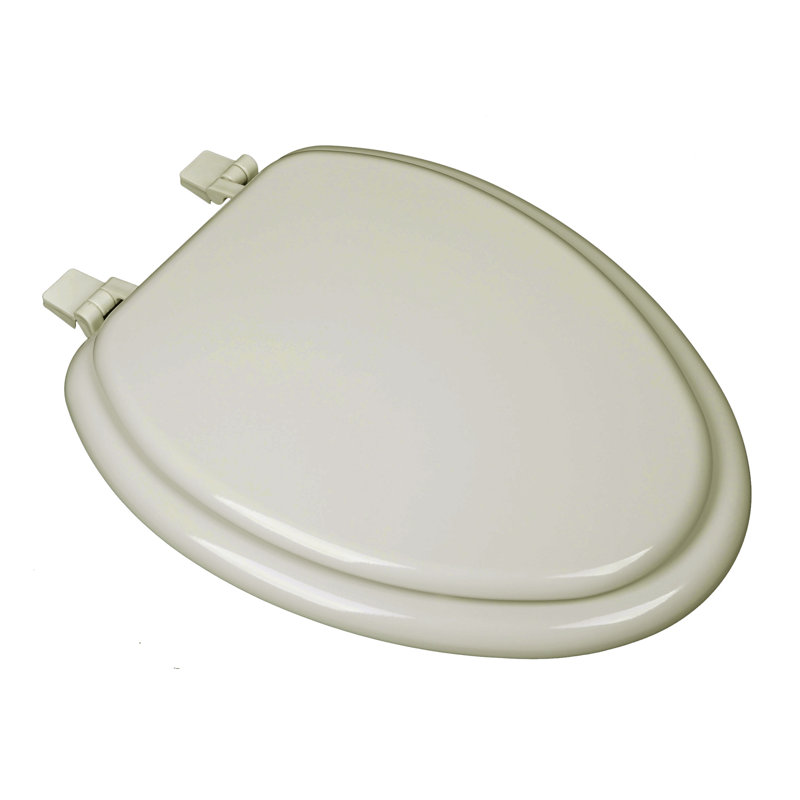 Siège de toilette allongé en bois moulé de qualité standard, Os