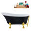 1399.5mm x 680.7mm Soaking Acrylic Bathtub-1824860656-1824860659