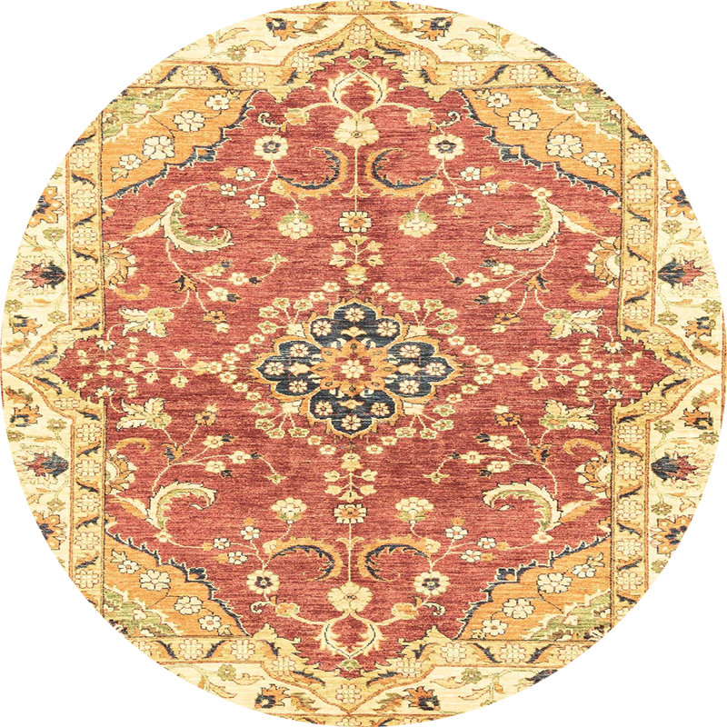 Tapis abstrait moderne 3292, Rond 4 pi