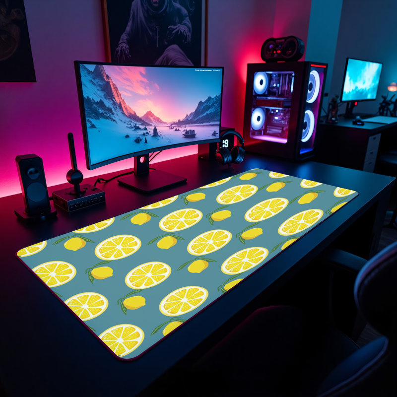 Polyester Desk Pad, 23.6x13.8