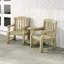 Gosnold Solid Wood Outdoor Bench