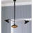 3-Light Shaded Classic / Traditional Chandelier