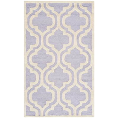 Cambridge Hand Tufted Wool Geometric Rug