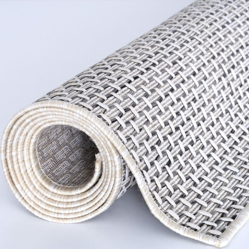 Magic Collection Solid Colour Indoor / Outdoor Area Rug, Rectangle 240 x 340 cm