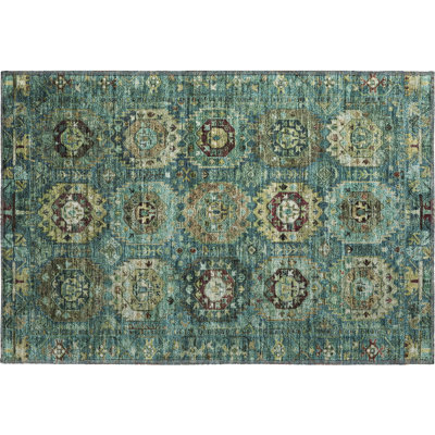 Premium Machine Washable Mayfield Medallions Rug