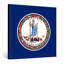 «Virginia State Flag - Commonwealth Seal», art mural sur toile-2120745716