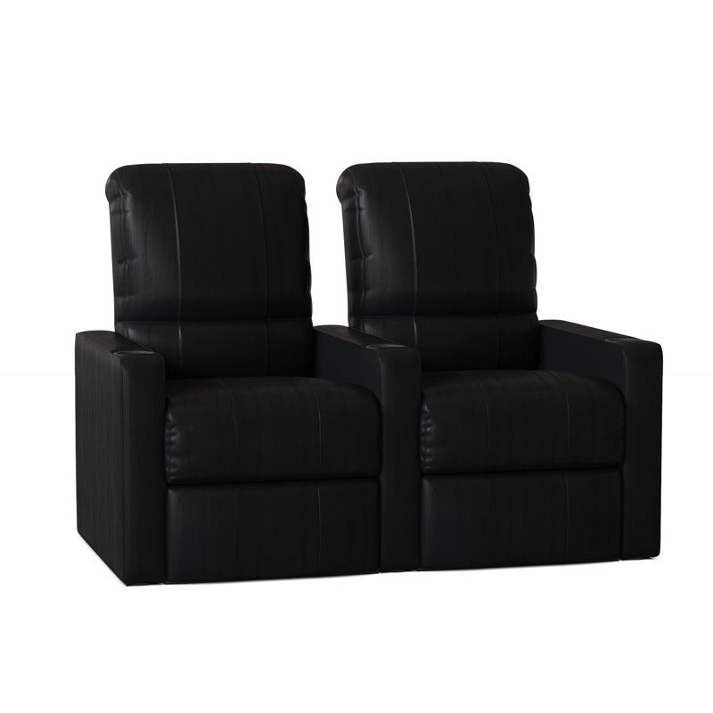 Fauteuil de cinéma (rangée de 2), Onyx Smartsuede, Manuel