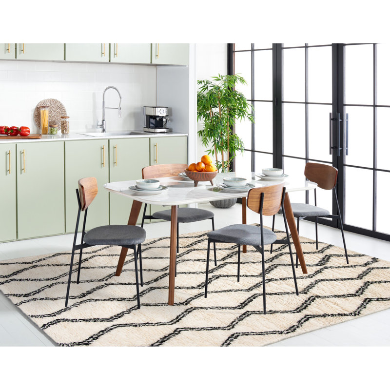 Ivory Whisper Hand-Knotted Wool Shag Rug, 9' x 12'