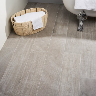 Auburn 8" x 48" Matte Porcelain Wood Look Floor and Wall Tile (12.78 Sq. Ft./ Case)