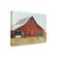 « rustique red grange i », peinture sur toile tendue-516824228