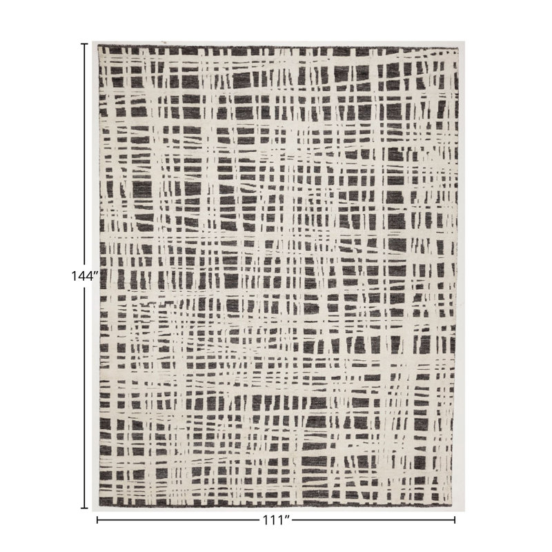 Tapis rectangulaire Ishaaq 9 pi 3 po x 12 pi