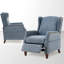 Audrie Upholstered Armchair-1330933032