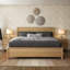 Lit plateforme standard Baja - Très grand - Finition bois de grange-563628570-563628564