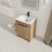 Freestanding Bathroom Vanity With Ceramic Sink
