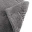 Tapis de salle de bain 100% coton 21 po x 34 po, gris anthracite, réversible, et joli, 3000 g / m², lavable à la machine, tapis antidérapant, réversible, gris anthracite, contemporain, recommandé-1368935257