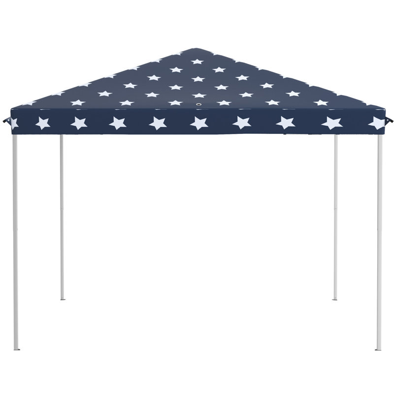 Tente à auvent avec filet Outsunny 10 pi x 10 pi Outsunny