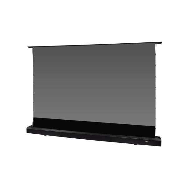 black projector screen outdoor