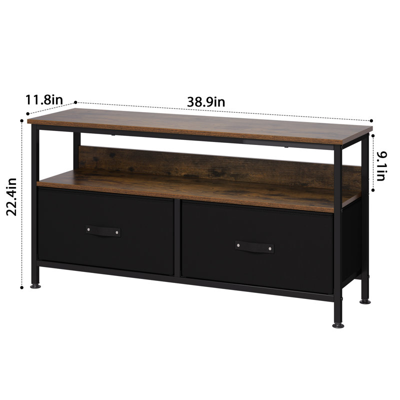 Manry Unfinished TV Stand for TVs up to 43"