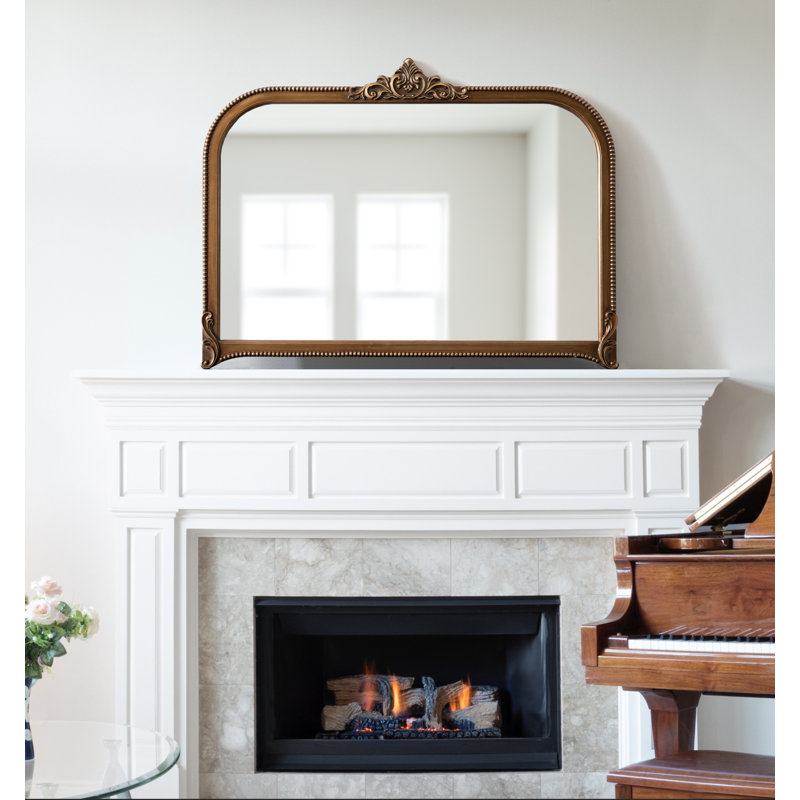Miroir mural Hillenbrand, Or, 30 po x 40 po
