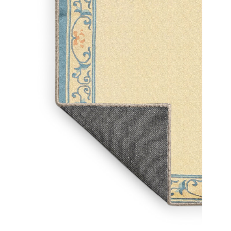 Surface beige contemporaine tapis, Rectangle 4 pi x 6 pi