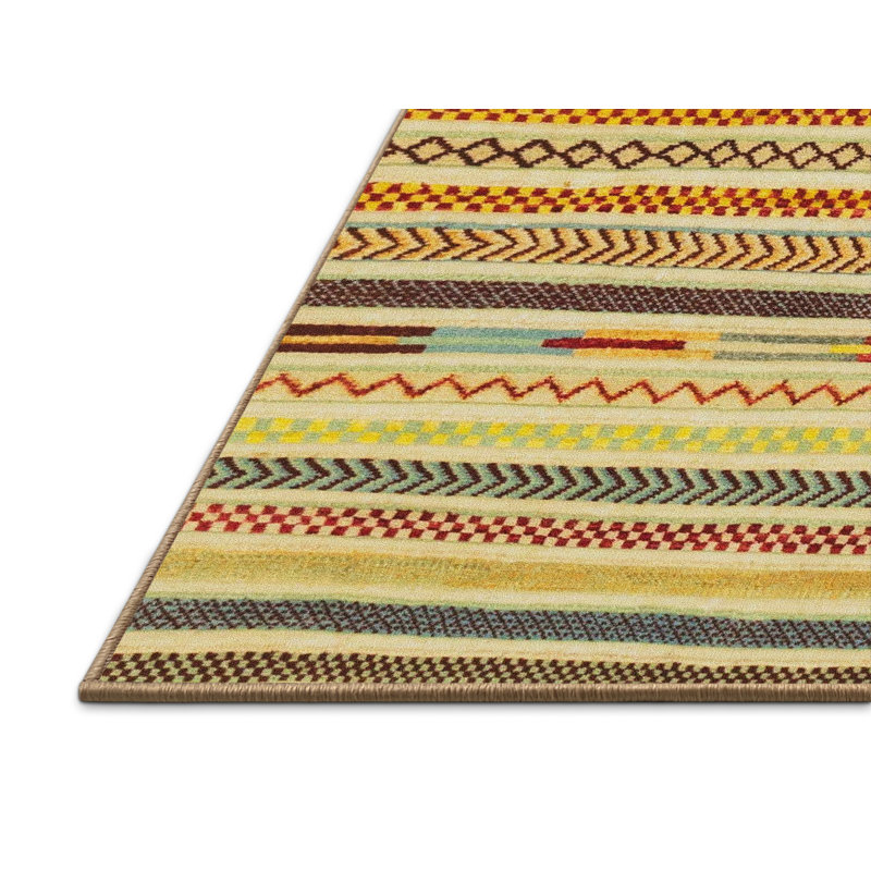 Abstract Indoor Rug, Rectangle 2' x 3'
