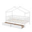 Lit simple en bois avec tiroirs-1624811072