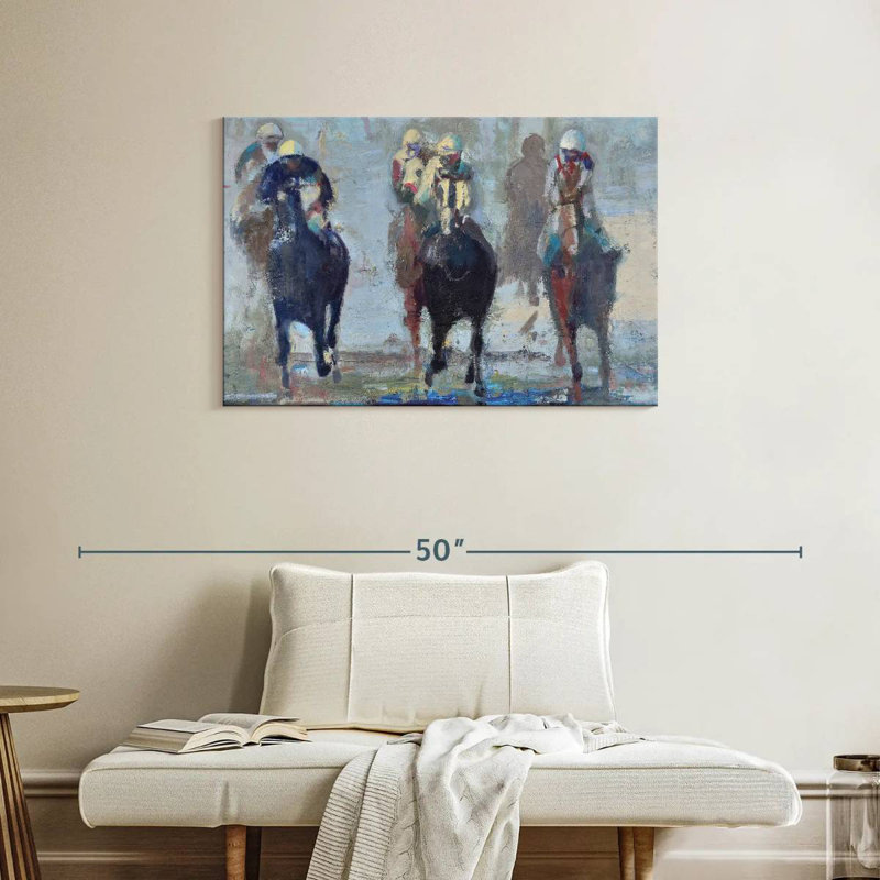 Sireci Thunder Run, 24" H x 36" W