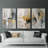 Abstract Series CLXIV -Set Of 3 Gallery Wrapped Canvas -Ready to Hang-1199262322