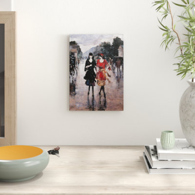 Lesser Ury Two Girls - Frameless Print