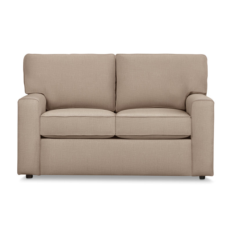 Lawson 59.5" Upholstered Loveseat, Conversation Linen Basketweave
