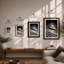 Saucer Retro - Framed Print-184575373-184575366