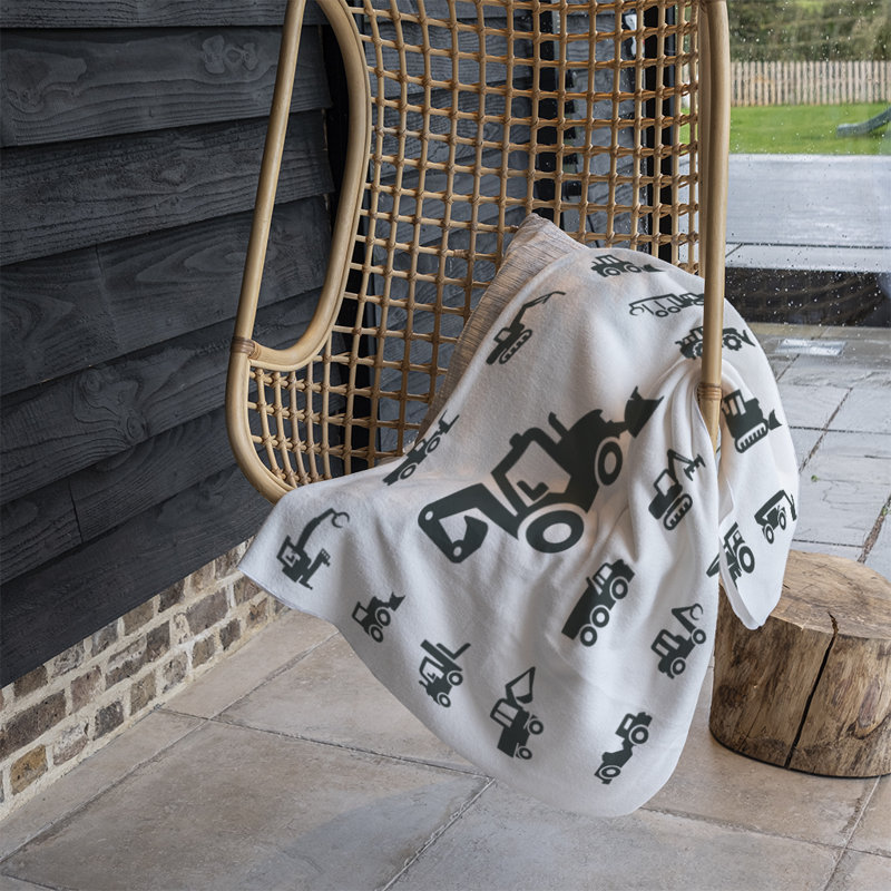 Domie Plain Weave / Muslin Throw Blanket