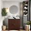 Freestanding Standard With Engineered Stone Top