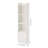 Freestanding Storage Cabinet Small Narrow Corner Bookcase Open Shelves Tower Rack With Door-1897239597-1897239596